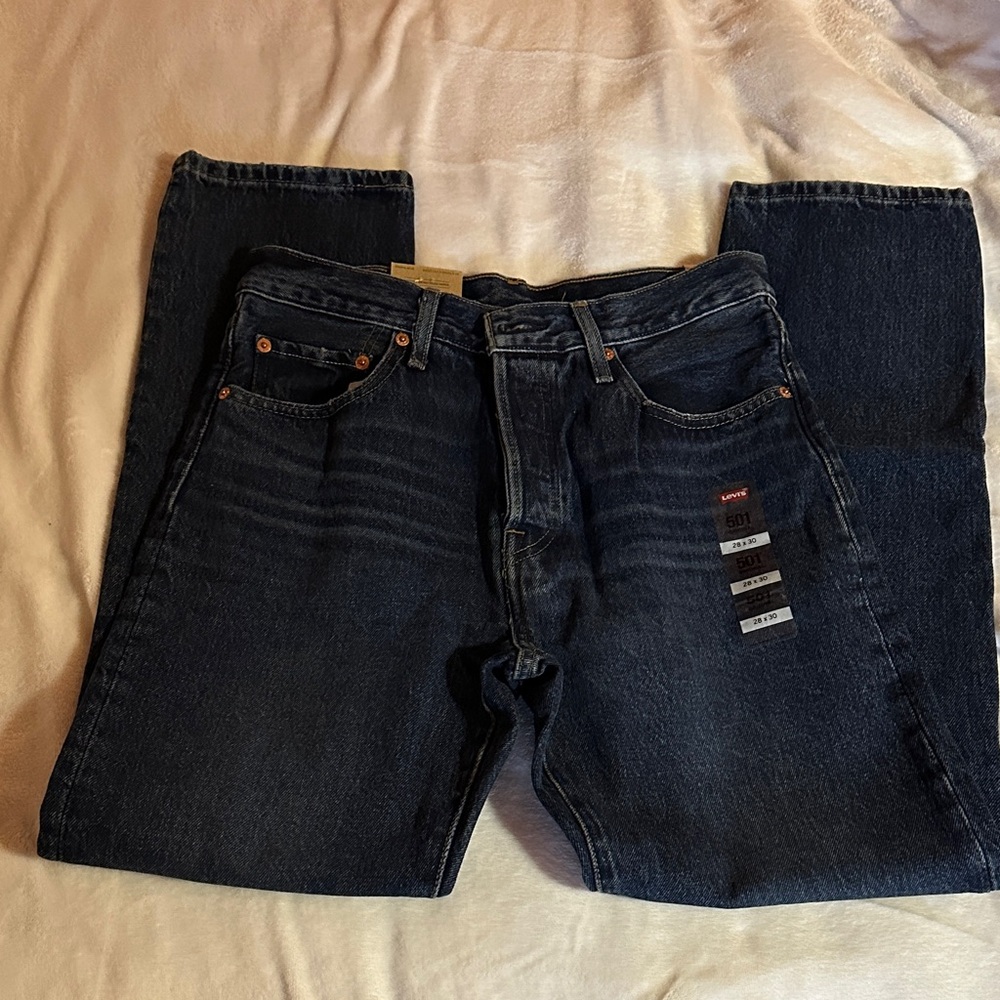 Levi’s 501 Original High Rise Straight Jeans